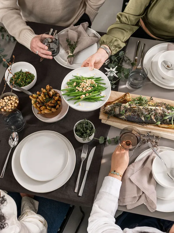 Christmas dinner table ideas
