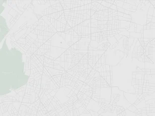 Une illustration d’un plan de ville indiquant les rues et les parcs