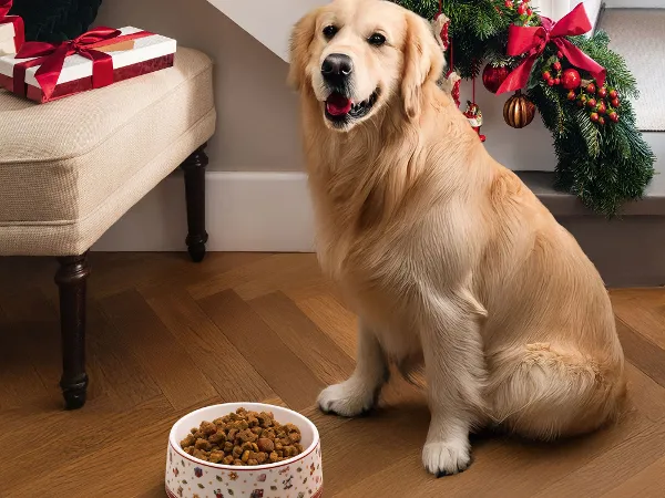Large Ceramic Dog Bowl – Toys Delight Collection Generously sized porcelain pet bowl from Villeroy & Boch’s Toys Delight line, suitable for medium to large dogs, with a festive white finish and timeless design appeal.