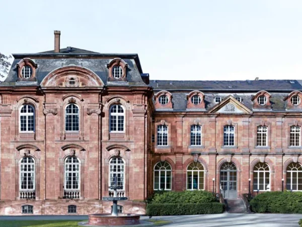 Closeup photo of the Headquarters in Mettlach, Germany.
