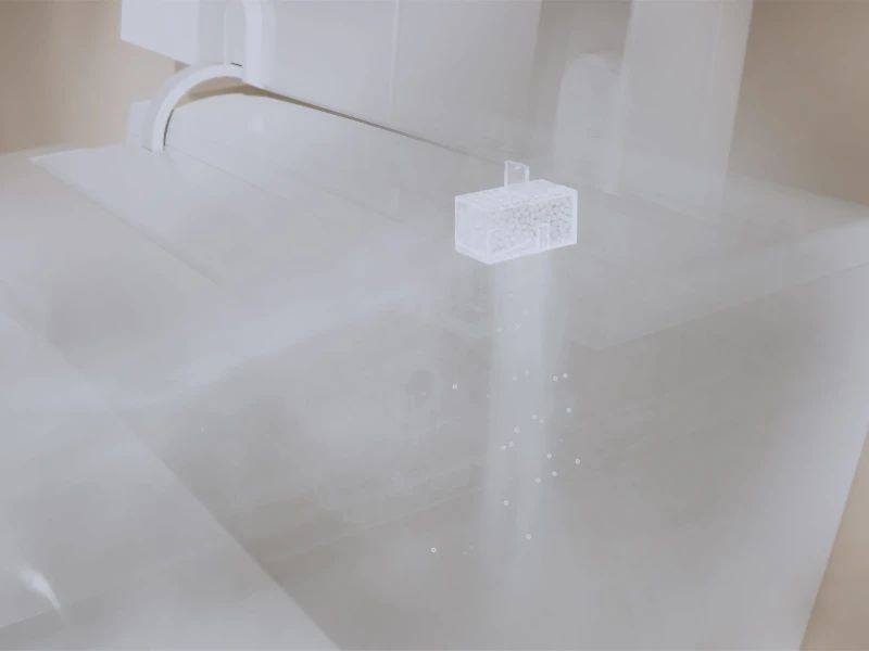 Tivo dusjtoalett med luktuttrekkssystem Tivo dusjtoalett med luktuttrekkfunksjon sikrer frisk luft og økt komfort etter hver bruk.