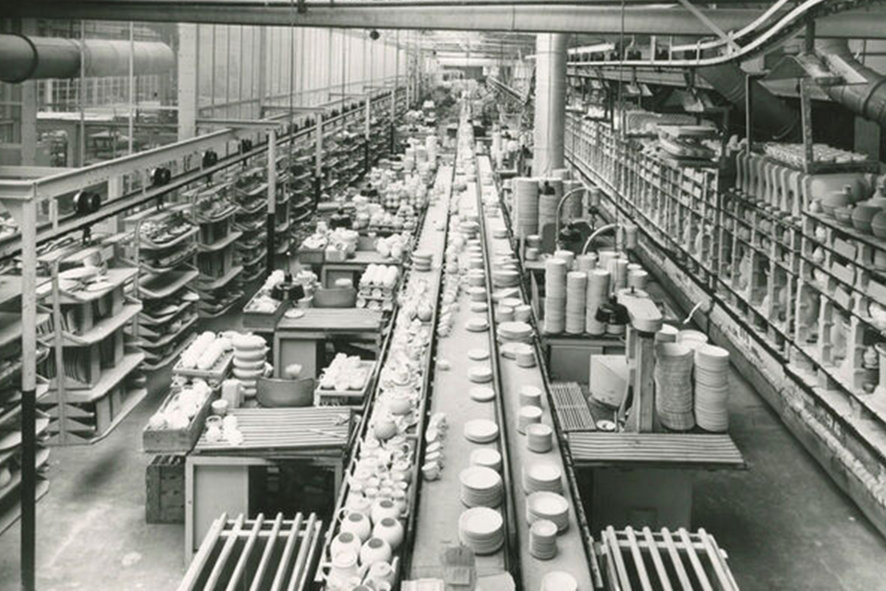 Villeroy & Boch Factory Historical image of Villeroy & Boch Factory.